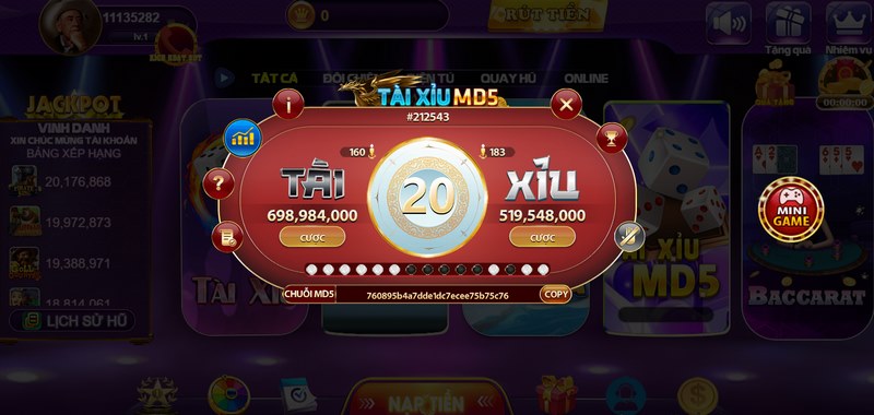 Thao tác đặt cược game Tài Xỉu 68 game bài chuẩn xác nhất