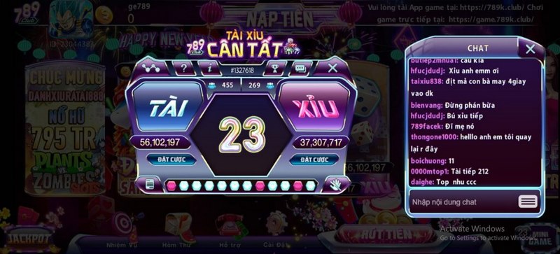 Tìm hiểu cụ thể cách để tham gia chơi game Tài Xỉu tại cổng game 789 club 