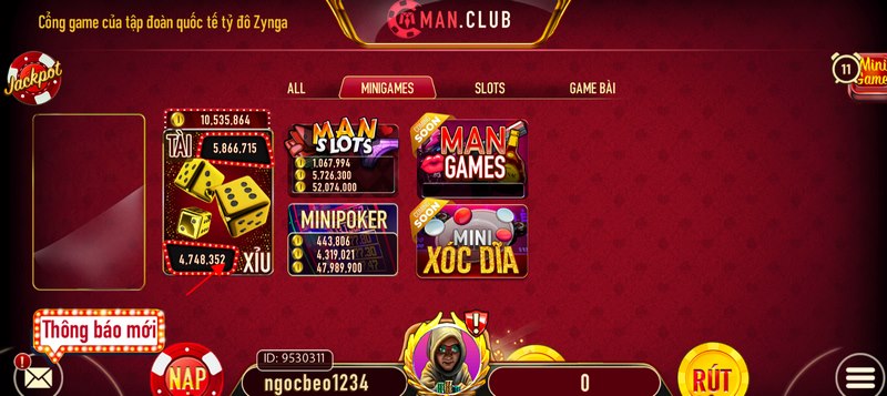 Lý do nhiều anh em lựa chọn tham gia chơi Tài Xỉu Man Club 