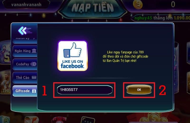 Lưu ý người chơi cần nhớ để nhận tiền thưởng từ giftcode 789 Club dễ dàng